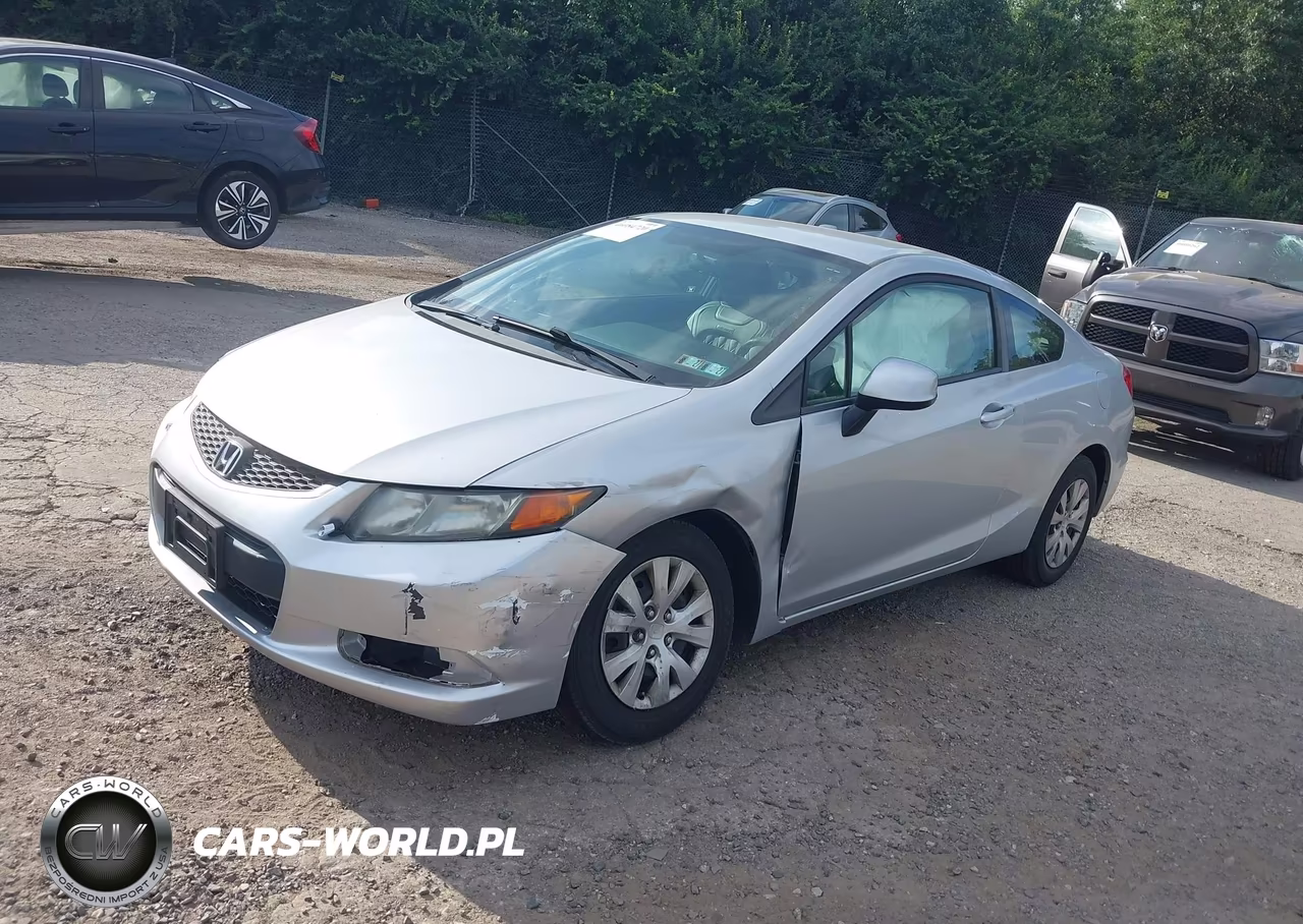 2012 Honda Civic Lx VIN:2HGFG3B57CH510914 - 2