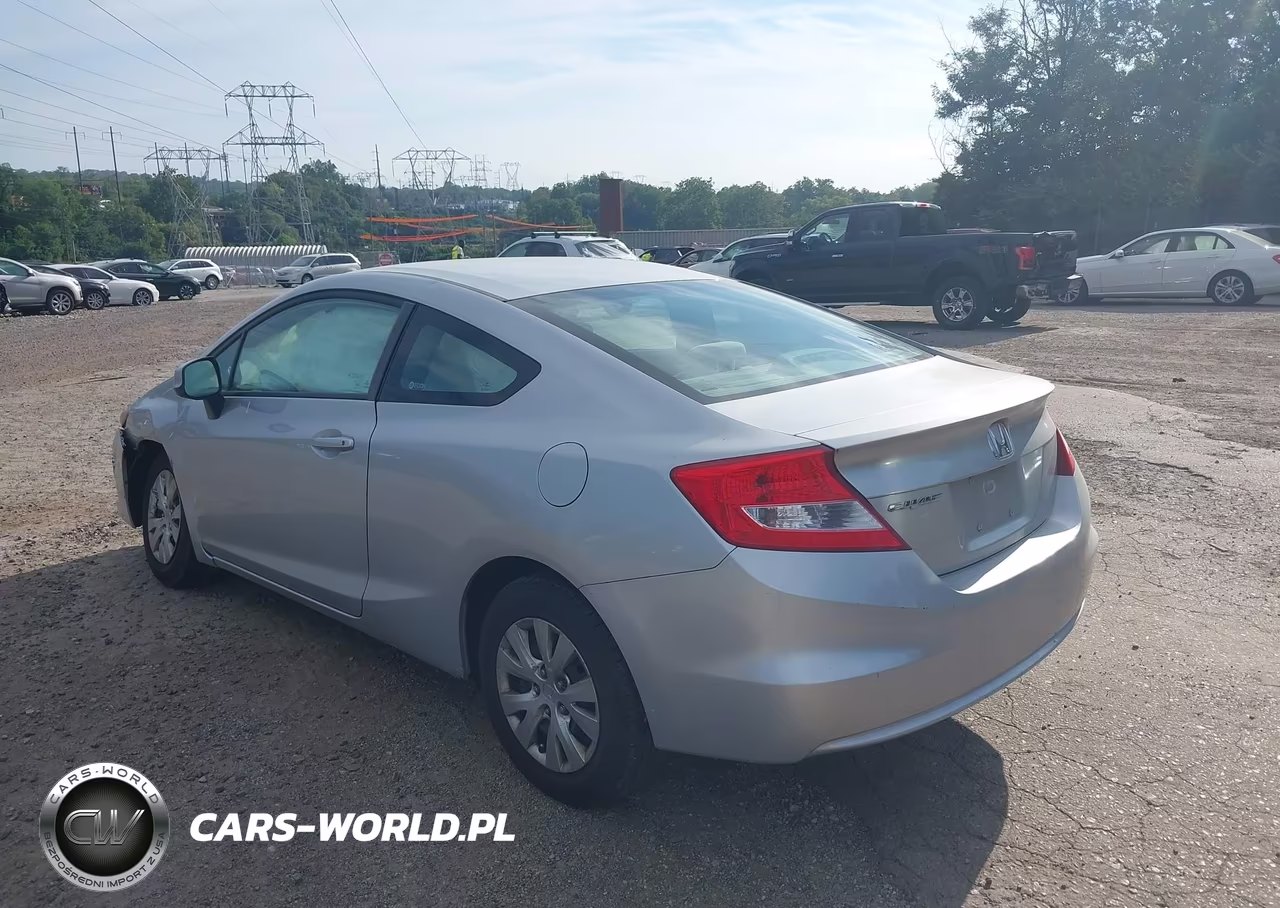 2012 Honda Civic Lx VIN:2HGFG3B57CH510914 - 3