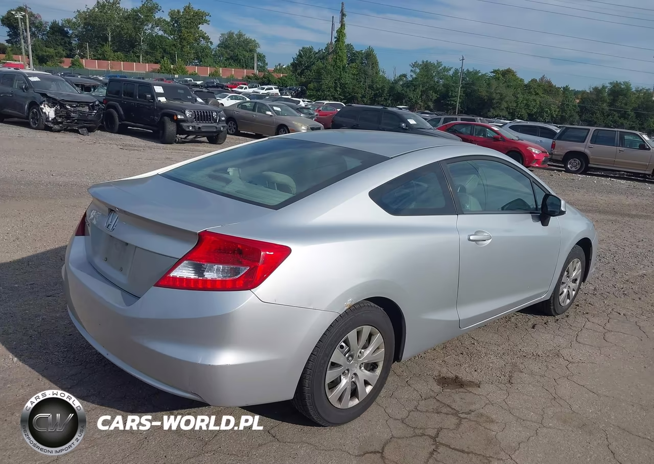2012 Honda Civic Lx VIN:2HGFG3B57CH510914 - 4