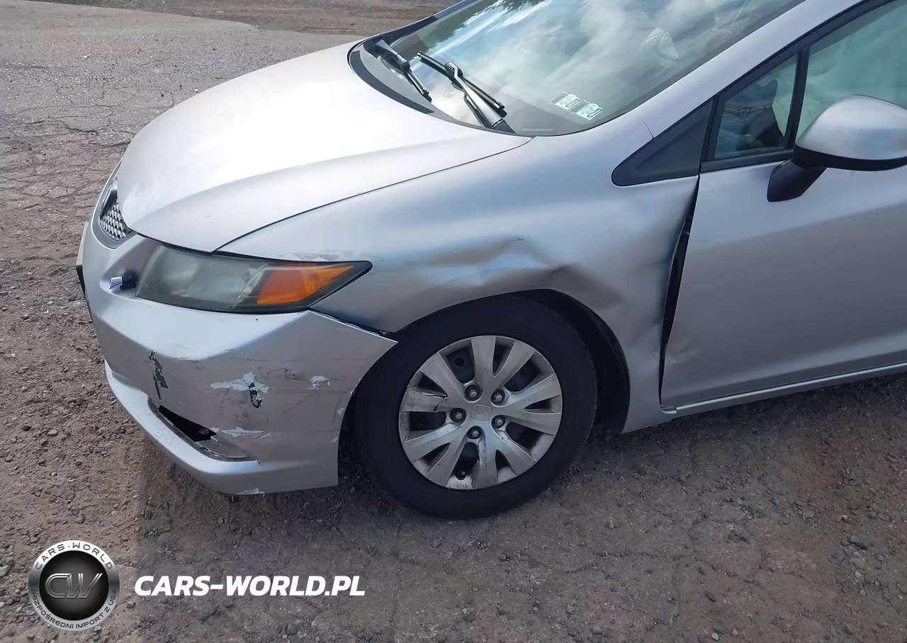 2012 Honda Civic Lx VIN:2HGFG3B57CH510914 - 6
