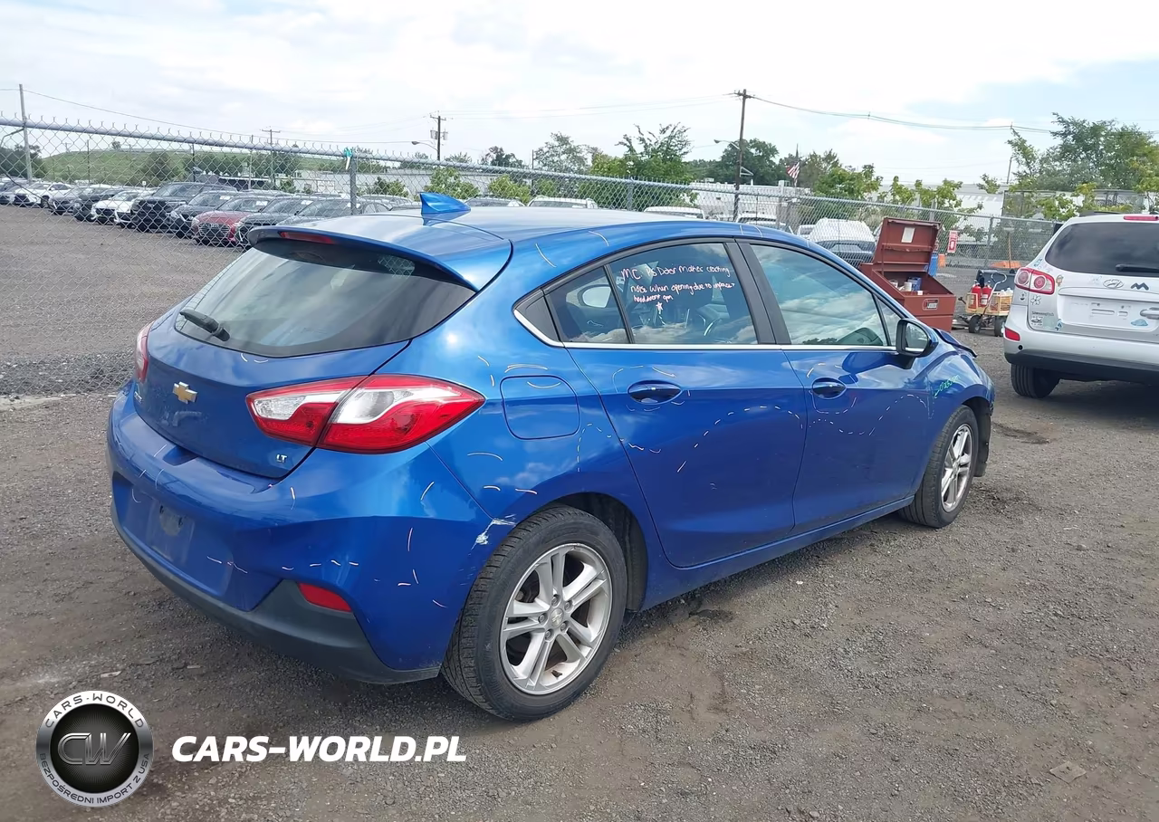2017 Chevrolet Cruze Lt Auto VIN:3G1BE6SM4HS579021 - 4