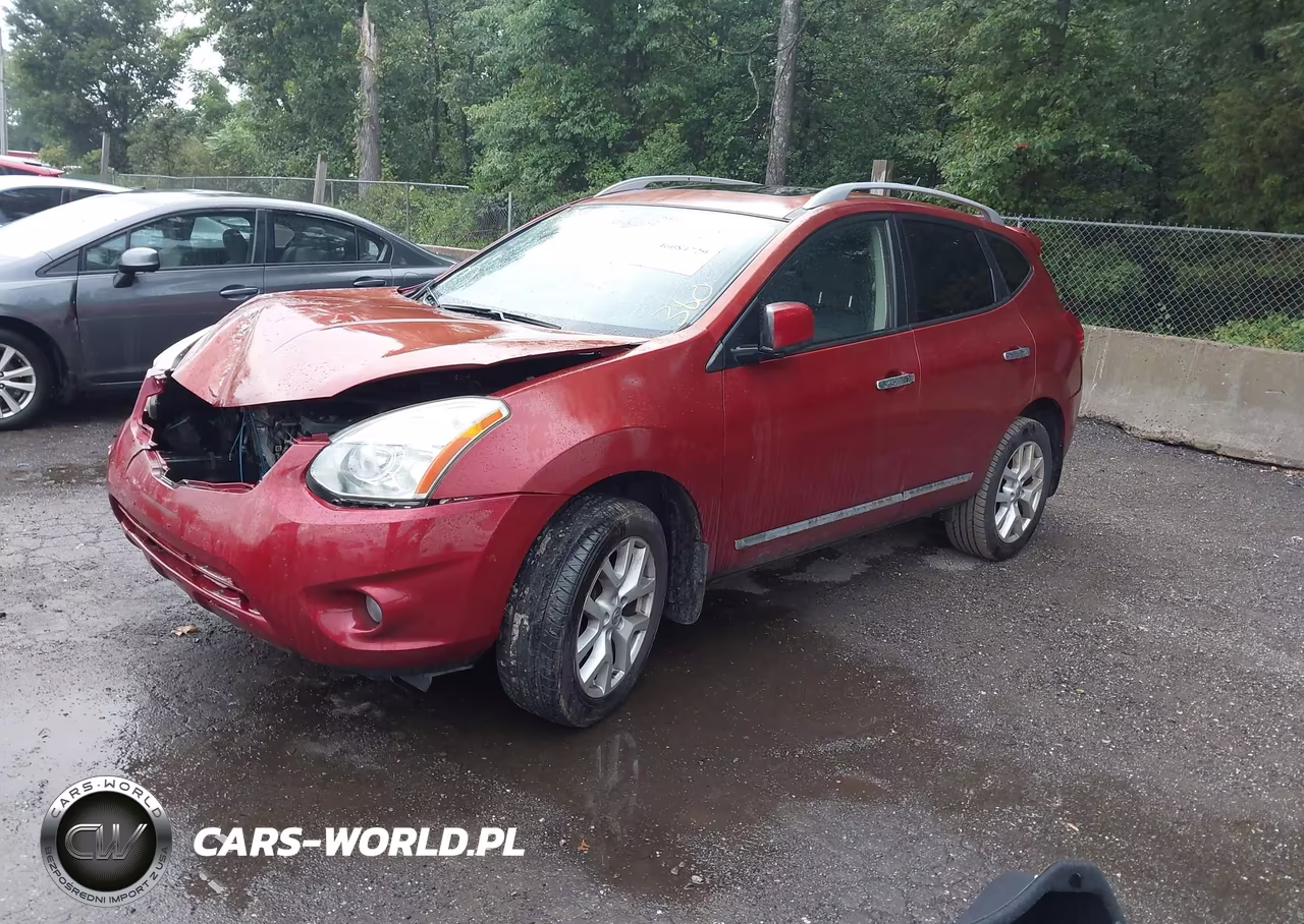 2011 Nissan Rogue Sv VIN:JN8AS5MV6BW306898 - 2