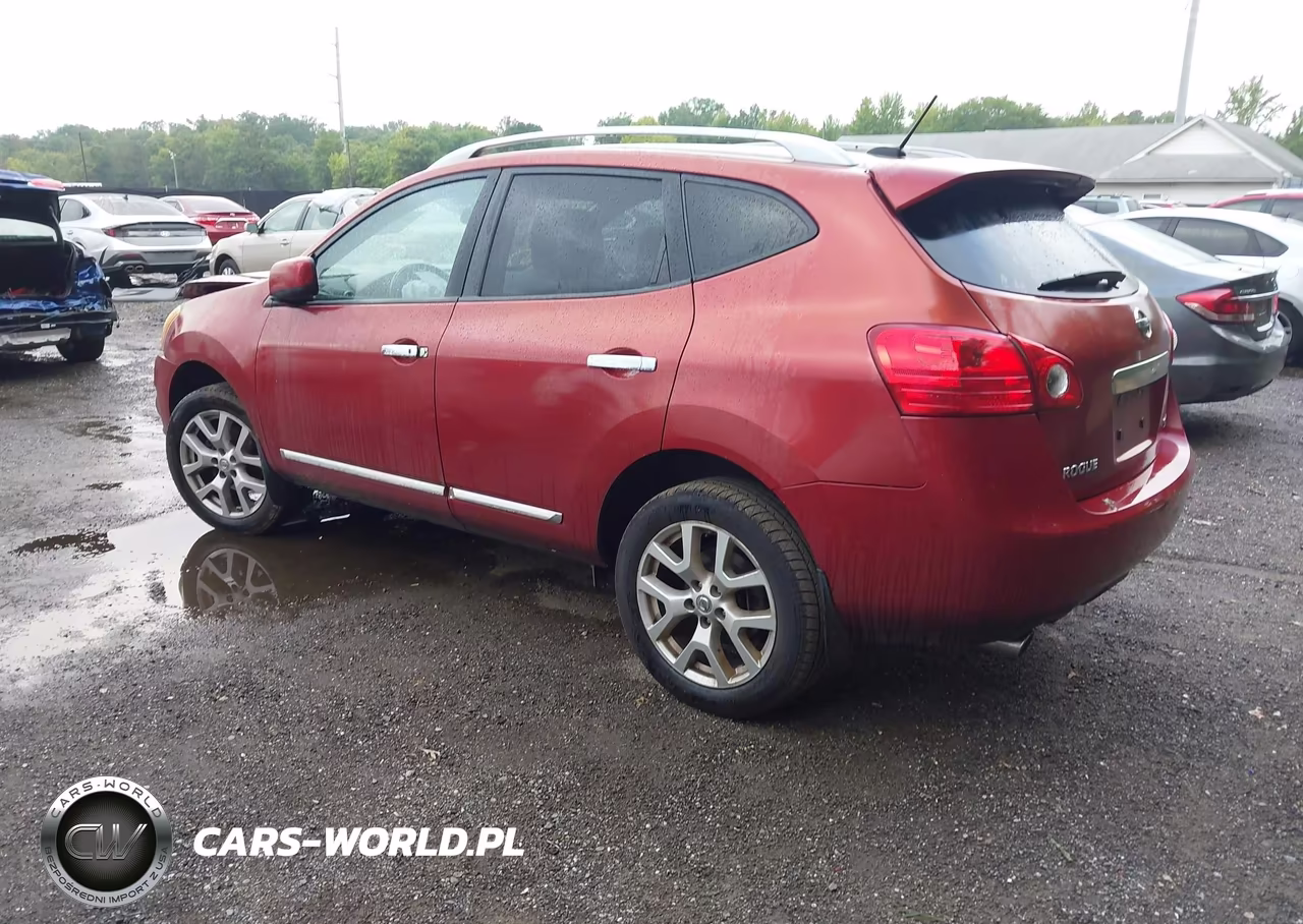 2011 Nissan Rogue Sv VIN:JN8AS5MV6BW306898 - 3