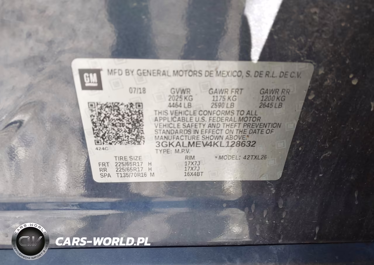2019 GMC Terrain Sle VIN:3GKALMEV4KL128632 - 9