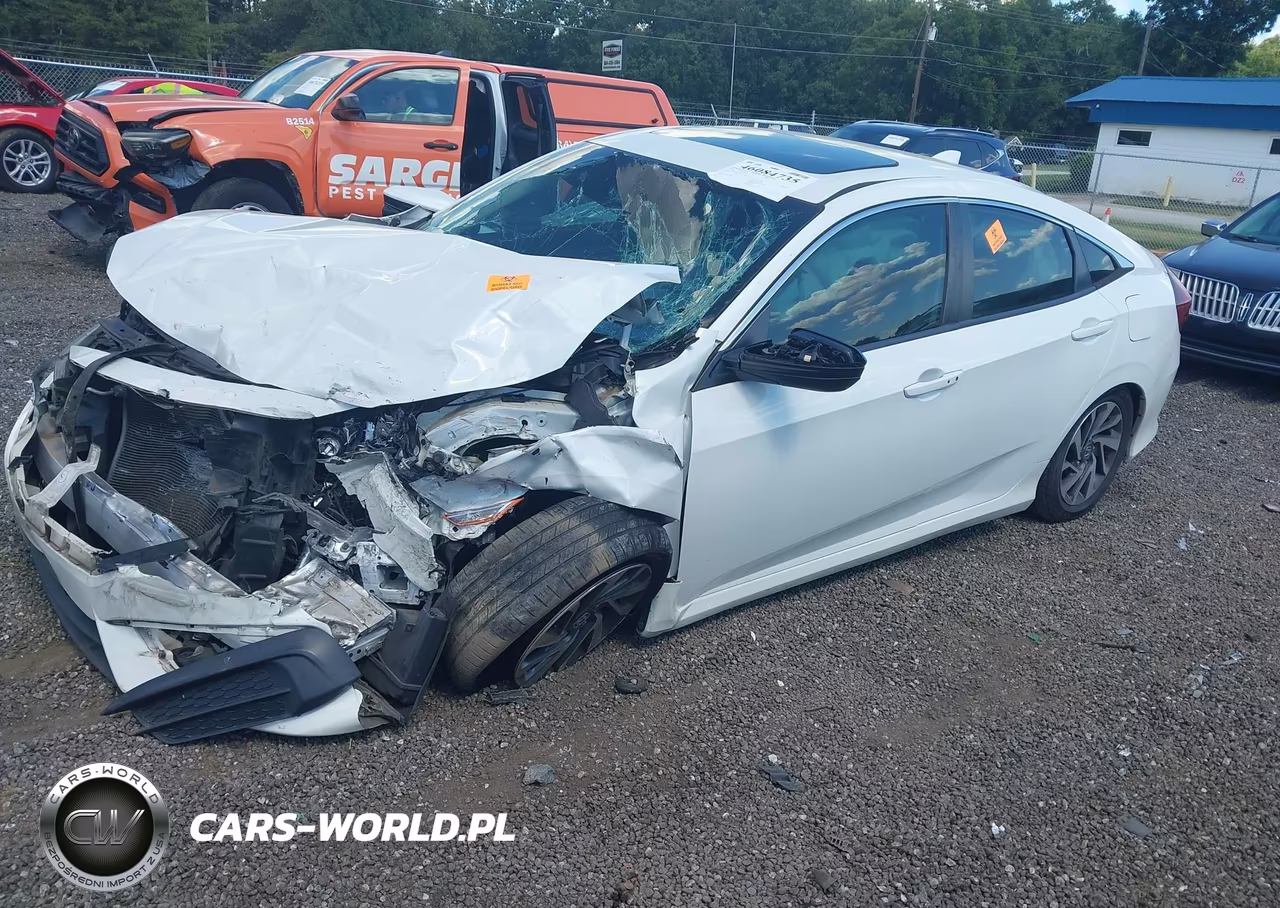 2018 Honda Civic Ex VIN:2HGFC2F75JH568261 - 2