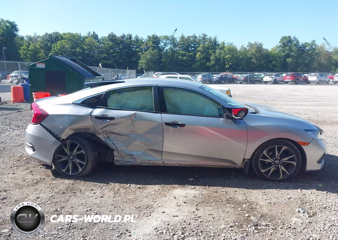 2019 Honda Civic Sport VIN:2HGFC2F8XKH542278 - 13
