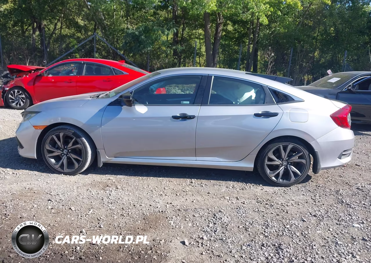 2019 Honda Civic Sport VIN:2HGFC2F8XKH542278 - 14