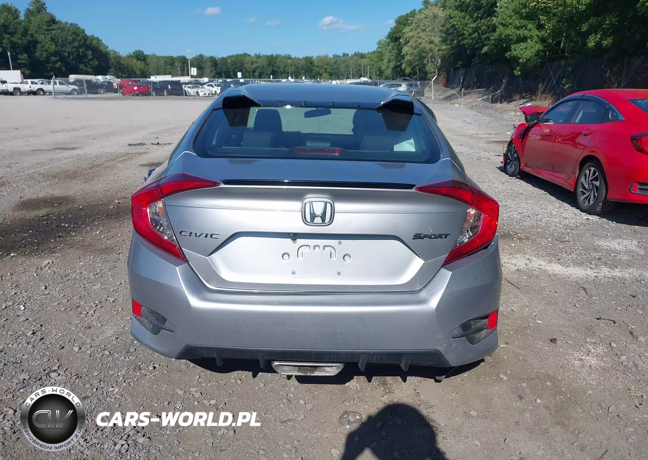 2019 Honda Civic Sport VIN:2HGFC2F8XKH542278 - 16
