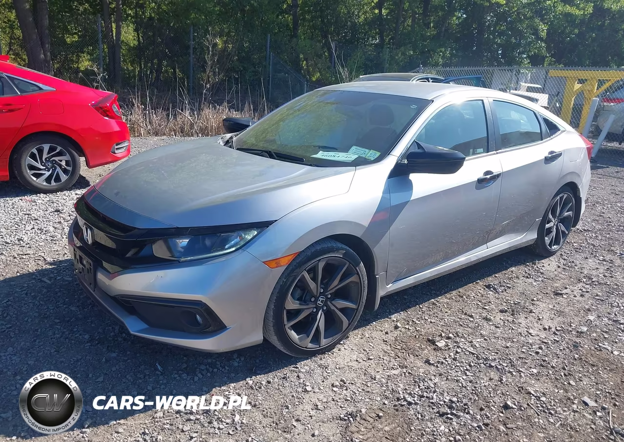 2019 Honda Civic Sport VIN:2HGFC2F8XKH542278 - 2