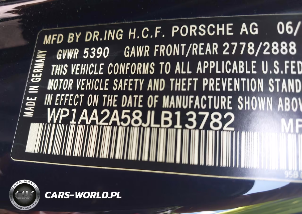 2018 Porsche Macan Sport Edition VIN:WP1AA2A58JLB13782 - 9