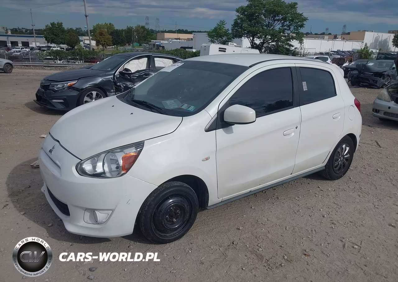 2015 Mitsubishi Mirage De VIN:ML32A3HJ6FH046711 - 2