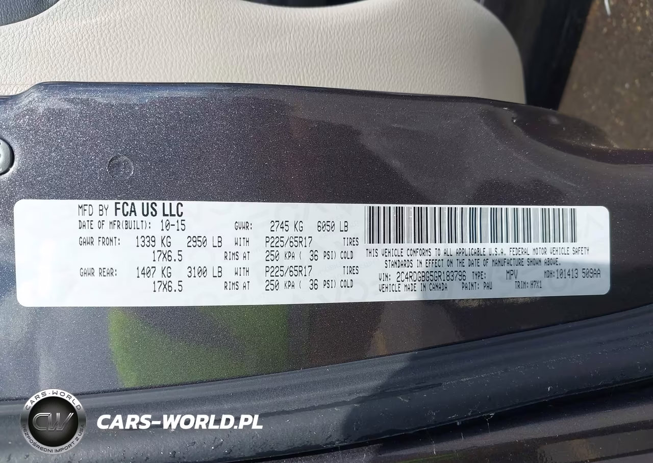 2016 Dodge Grand Caravan Se VIN:2C4RDGBG5GR183796 - 9