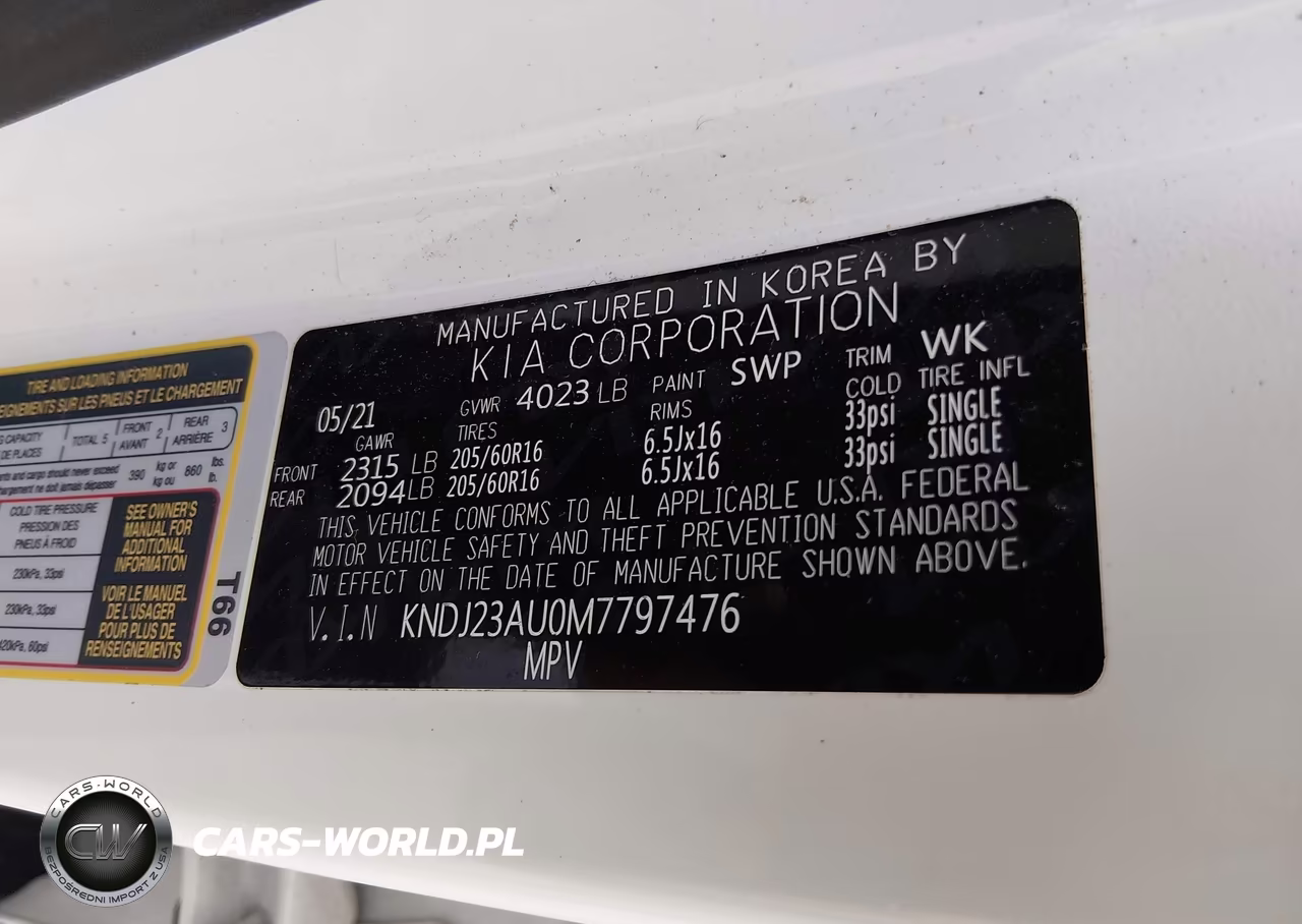 2021 Kia Soul Lx VIN:KNDJ23AU0M7797476 - 9