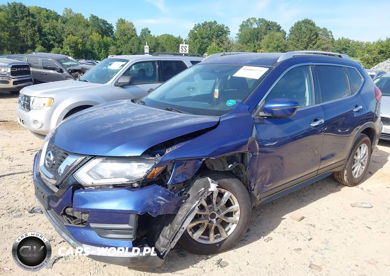 2017 Nissan Rogue Sv VIN:KNMAT2MT3HP501740 - 2