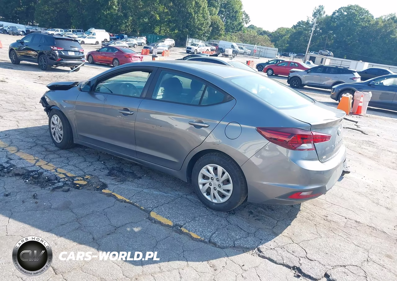 2020 Hyundai Elantra Se VIN:5NPD74LF3LH498688 - 3
