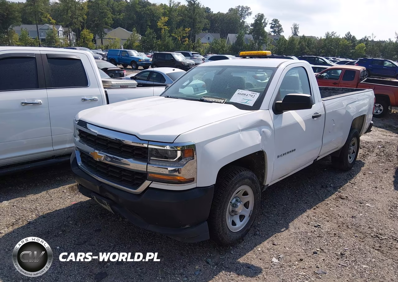 2018 Chevrolet Silverado 1500 Wt VIN:1GCNCNEH7JZ297483 - 2