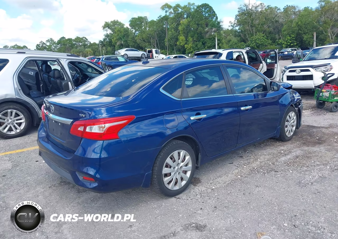 2016 Nissan Sentra Sv VIN:3N1AB7AP7GY242161 - 4