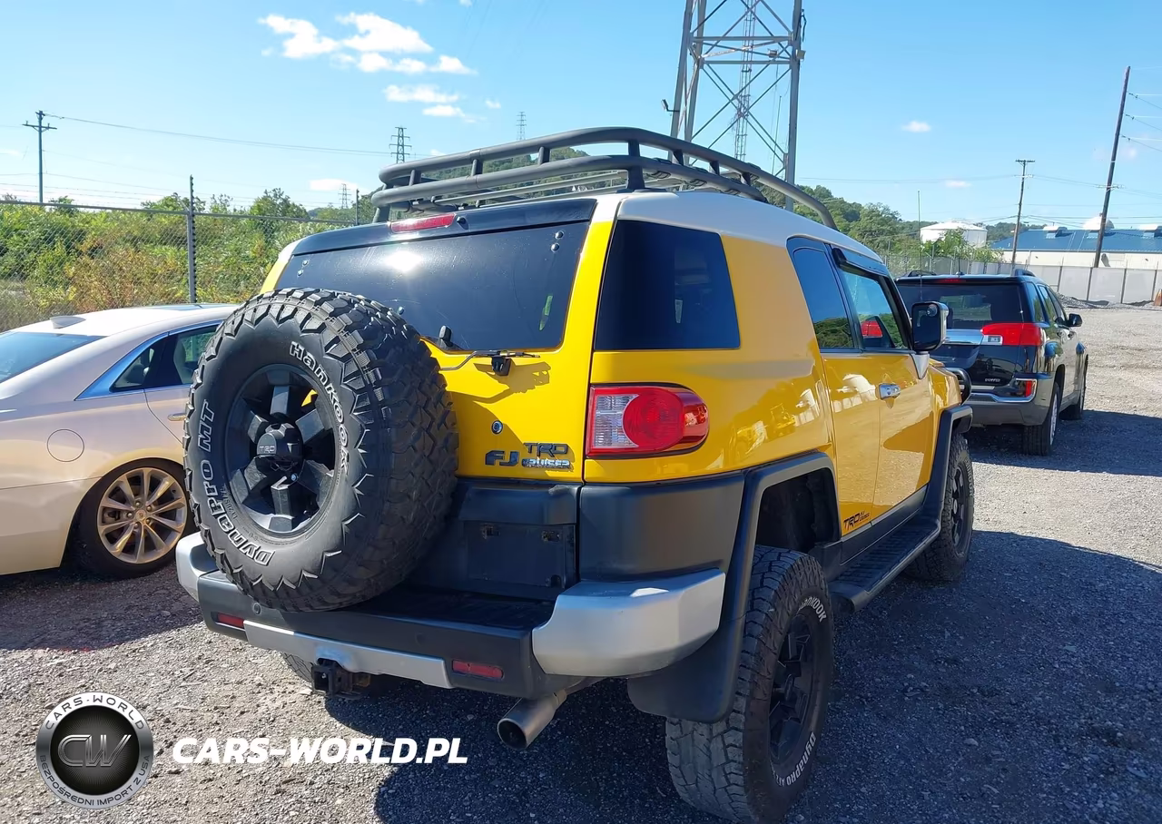 2010 Toyota Fj Cruiser VIN:JTEBU4BFXAK089972 - 4