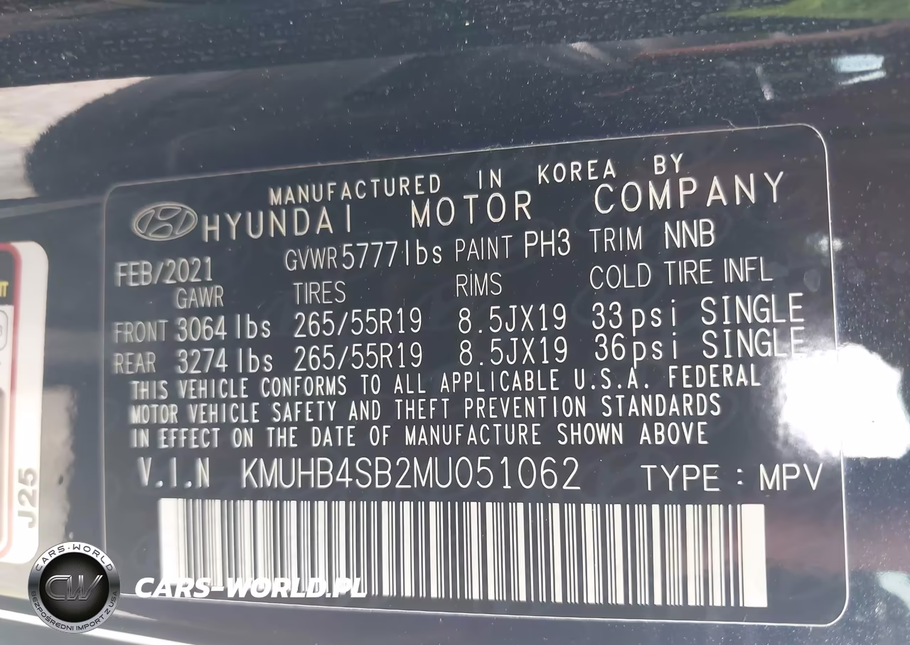 2021 Genesis Gv80 2.5T Rwd VIN:KMUHB4SB2MU051062 - 9
