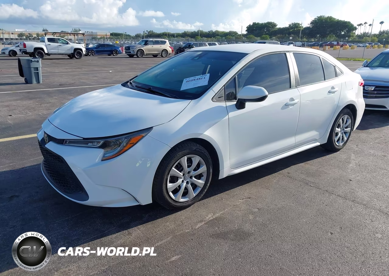 2020 Toyota Corolla Le VIN:5YFEPRAE6LP069883 - 2