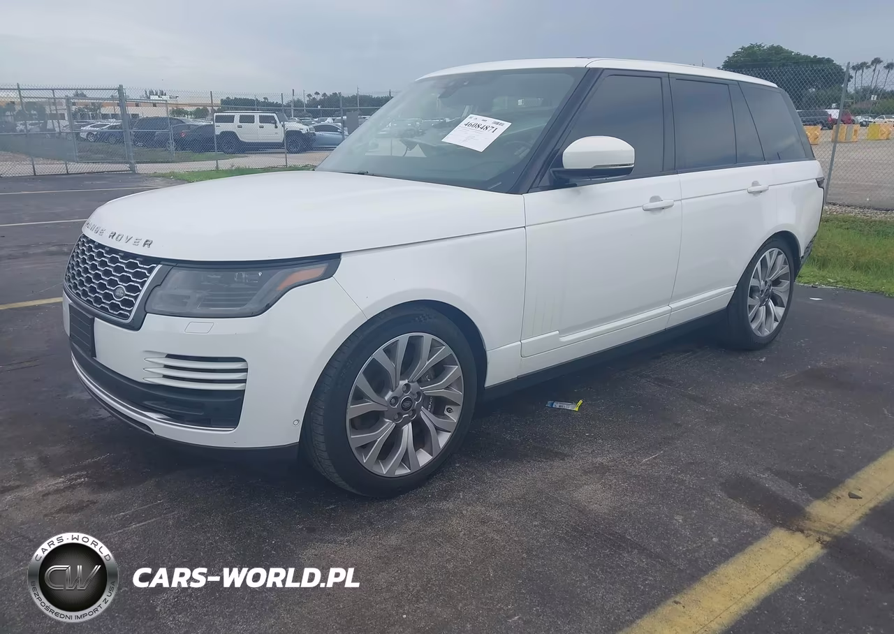 2019 Land Rover Range Rover 3.0L V6 Supercharged Hse VIN:SALGS2SV4KA528479 - 2