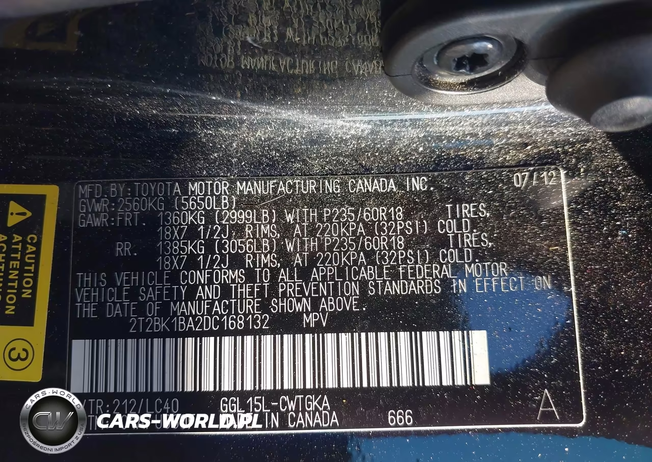 2013 Lexus Rx 350 VIN:2T2BK1BA2DC168132 - 9