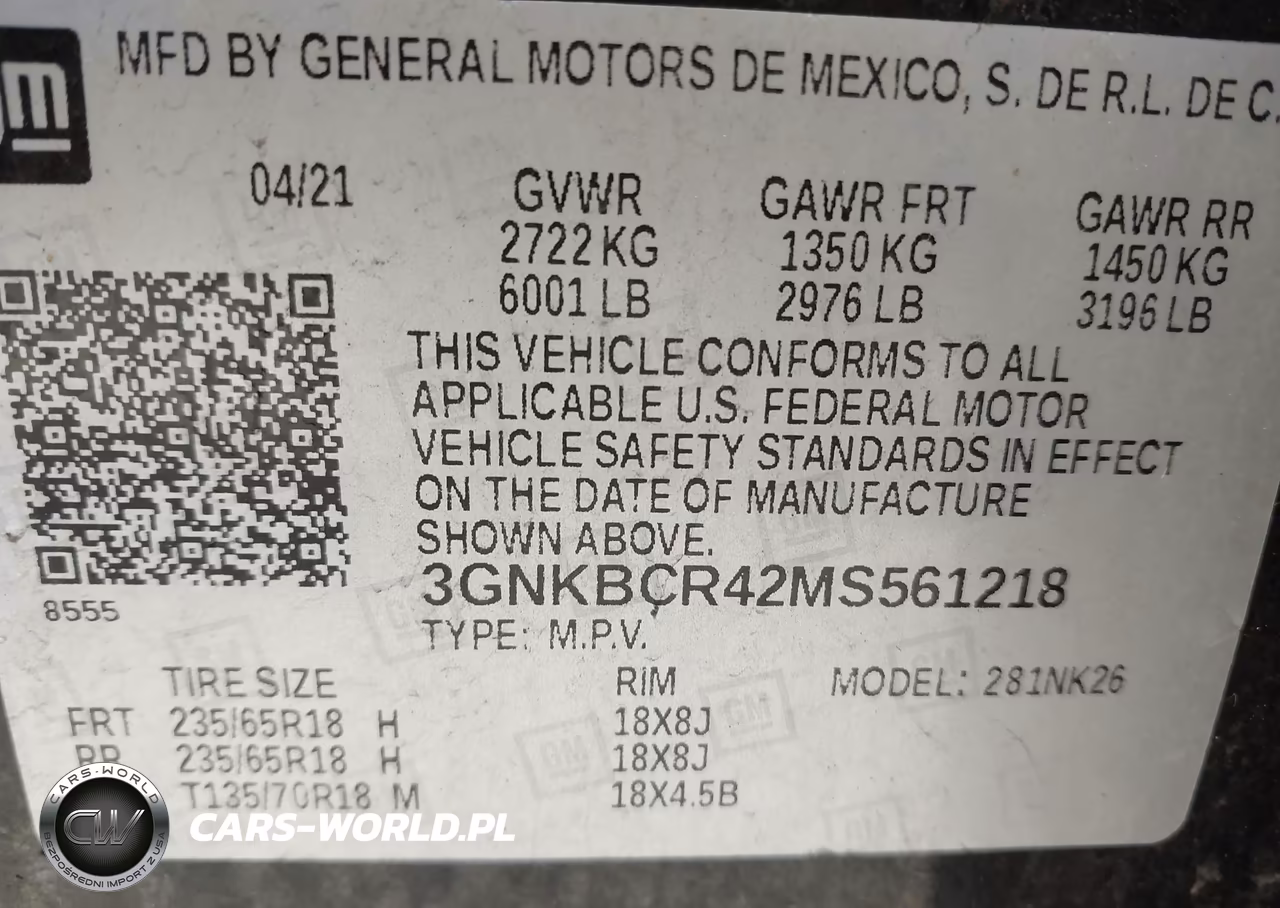 2021 Chevrolet Blazer Fwd 2Lt VIN:3GNKBCR42MS561218 - 9