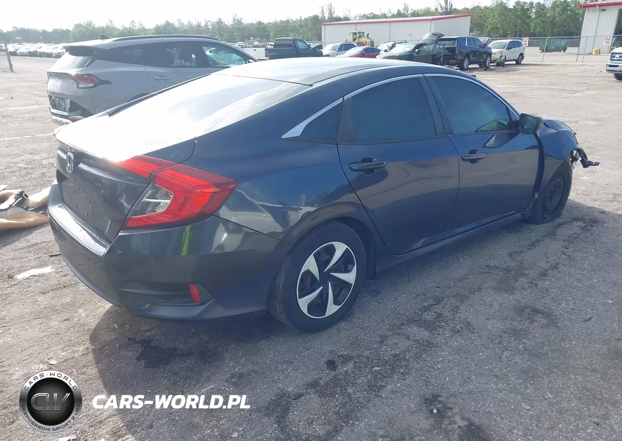 2017 Honda Civic Lx VIN:19XFC2F59HE035932 - 4
