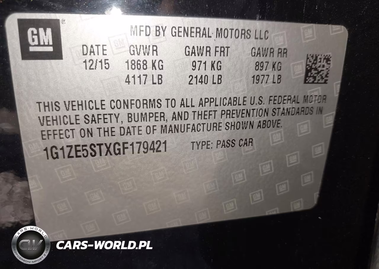 2016 Chevrolet Malibu 1Lt VIN:1G1ZE5STXGF179421 - 9