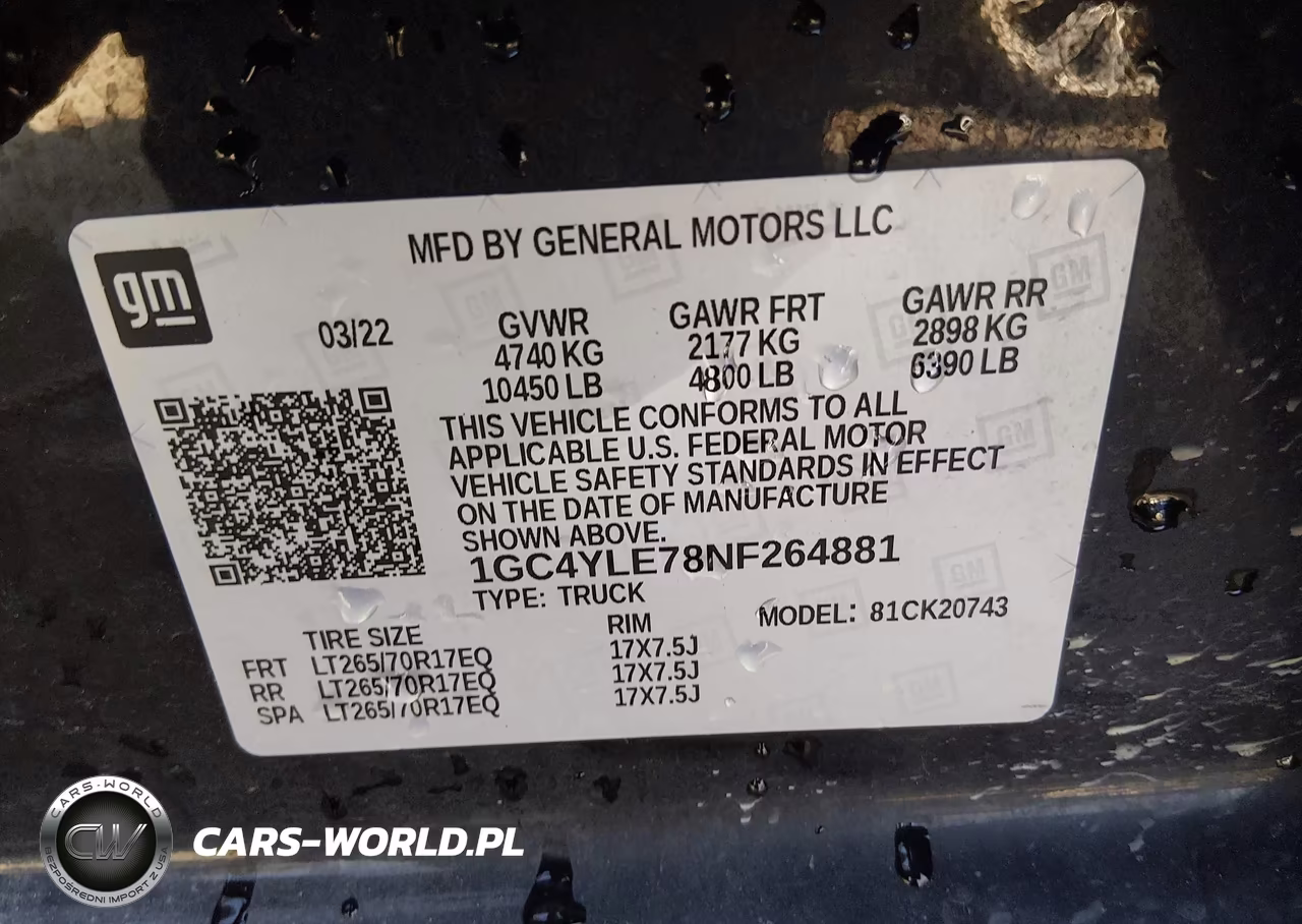2022 Chevrolet Silverado 2500Hd 4Wd Standard Bed Wt VIN:1GC4YLE78NF264881 - 8