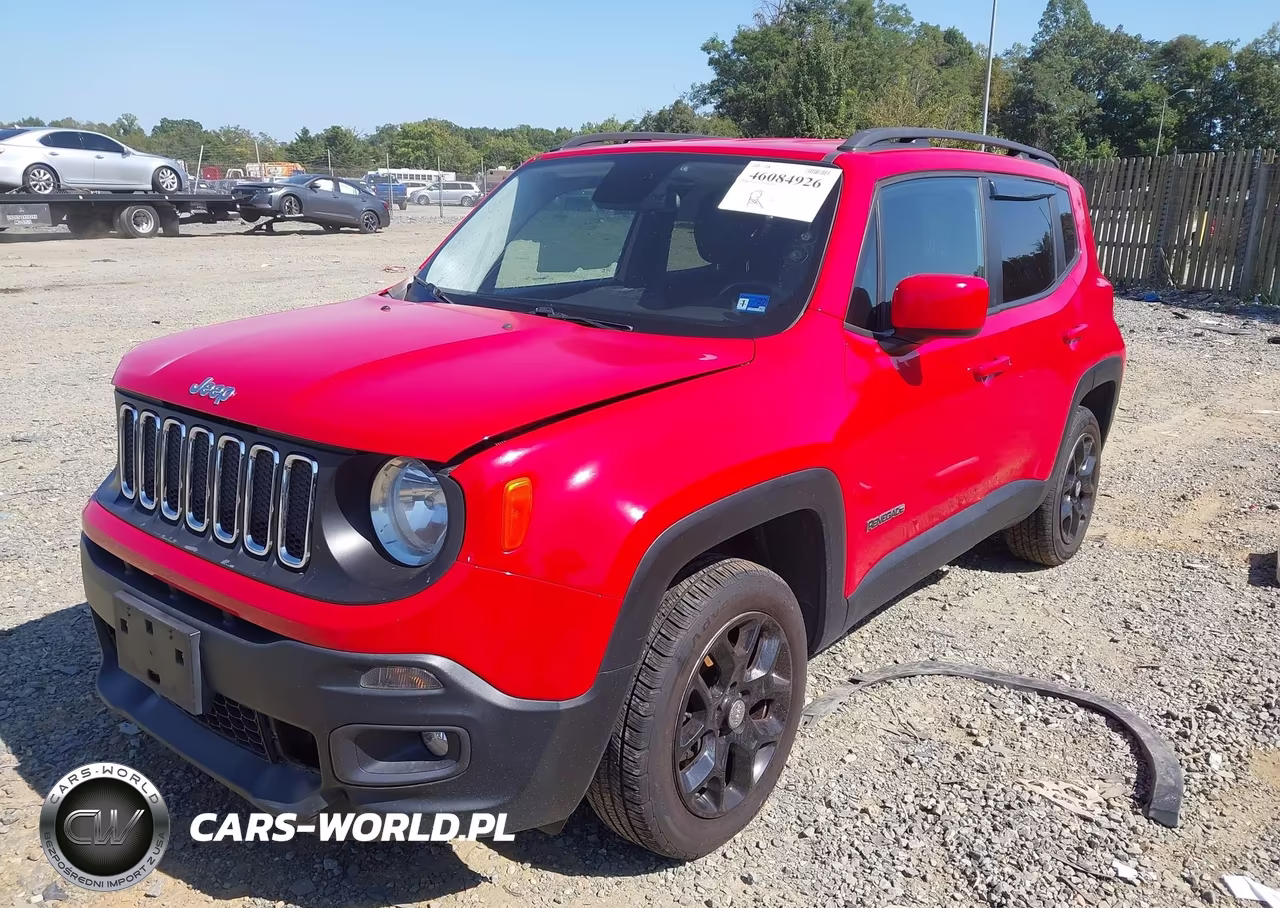 2016 Jeep Renegade Latitude VIN:ZACCJBBT5GPD93334 - 2