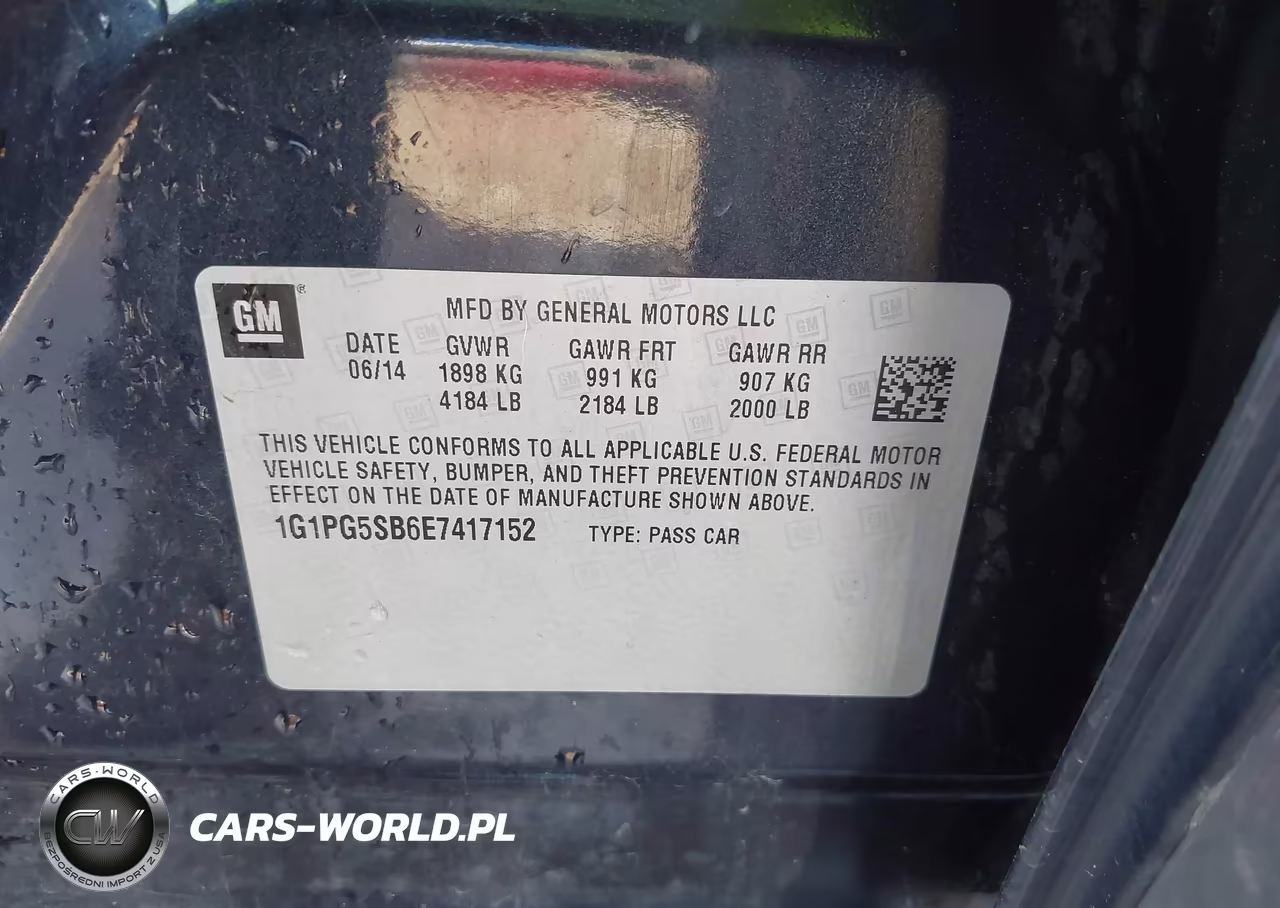 2014 Chevrolet Cruze Ltz VIN:1G1PG5SB6E7417152 - 9