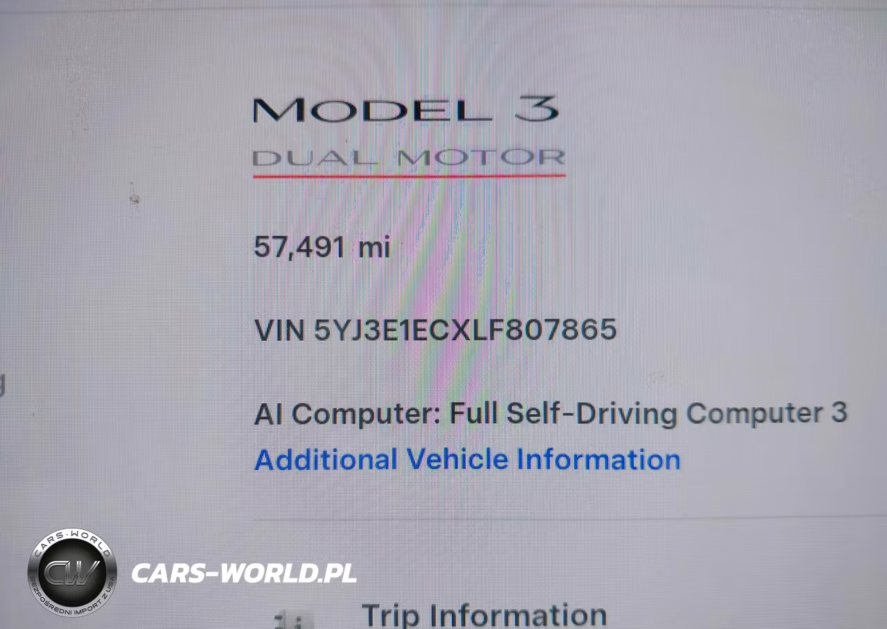 2020 Tesla Model 3 Performance Dual Motor All-Wheel Drive VIN:5YJ3E1ECXLF807865 - 15