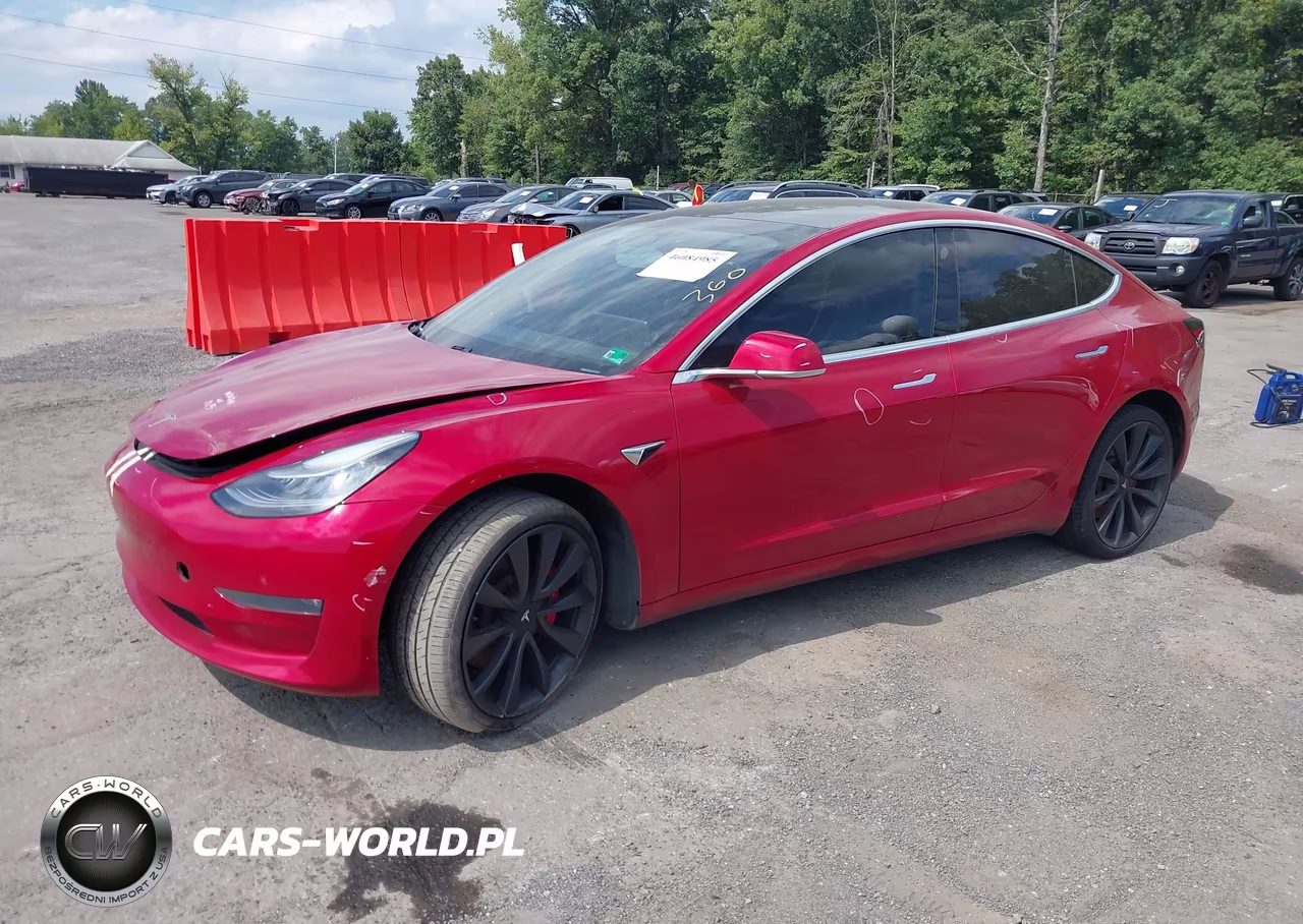 2020 Tesla Model 3 Performance Dual Motor All-Wheel Drive VIN:5YJ3E1ECXLF807865 - 2