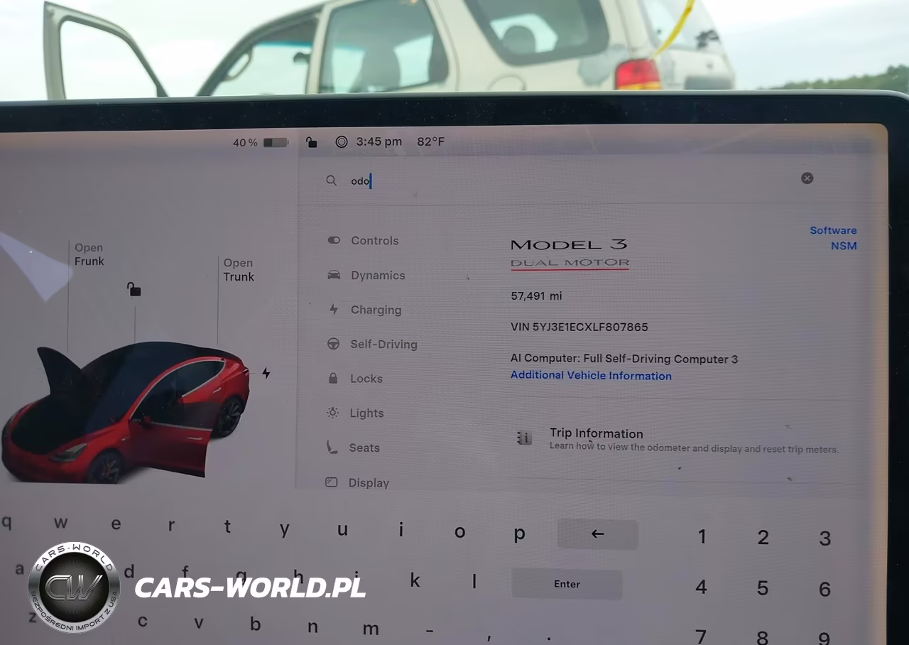 2020 Tesla Model 3 Performance Dual Motor All-Wheel Drive VIN:5YJ3E1ECXLF807865 - 7