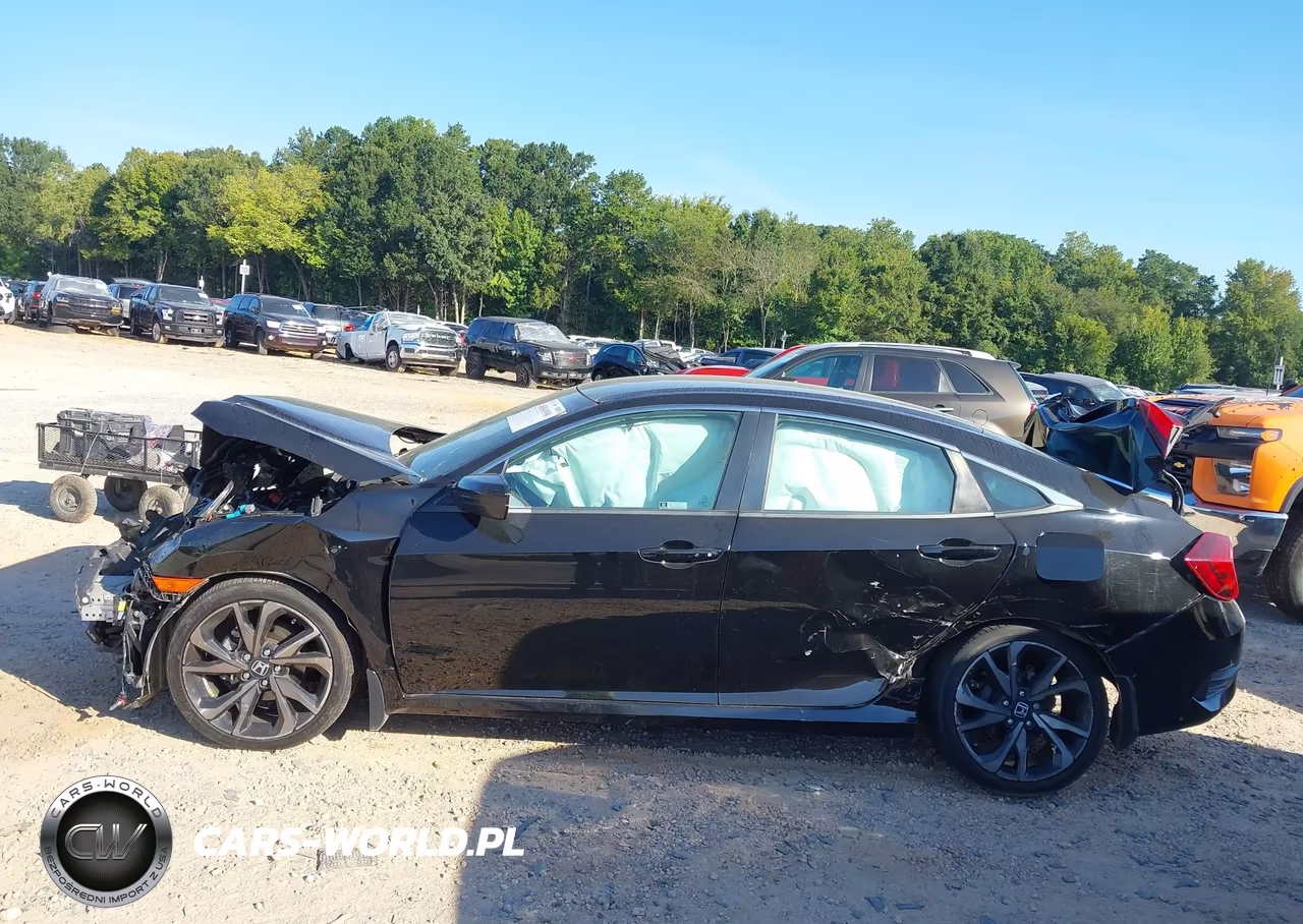 2020 Honda Civic Sport VIN:2HGFC2F84LH602346 - 14