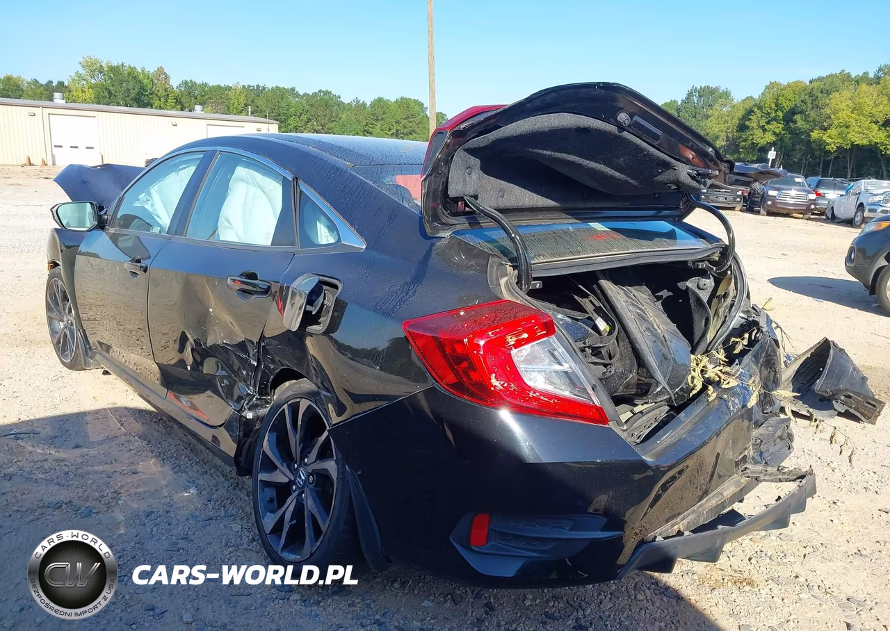 2020 Honda Civic Sport VIN:2HGFC2F84LH602346 - 3