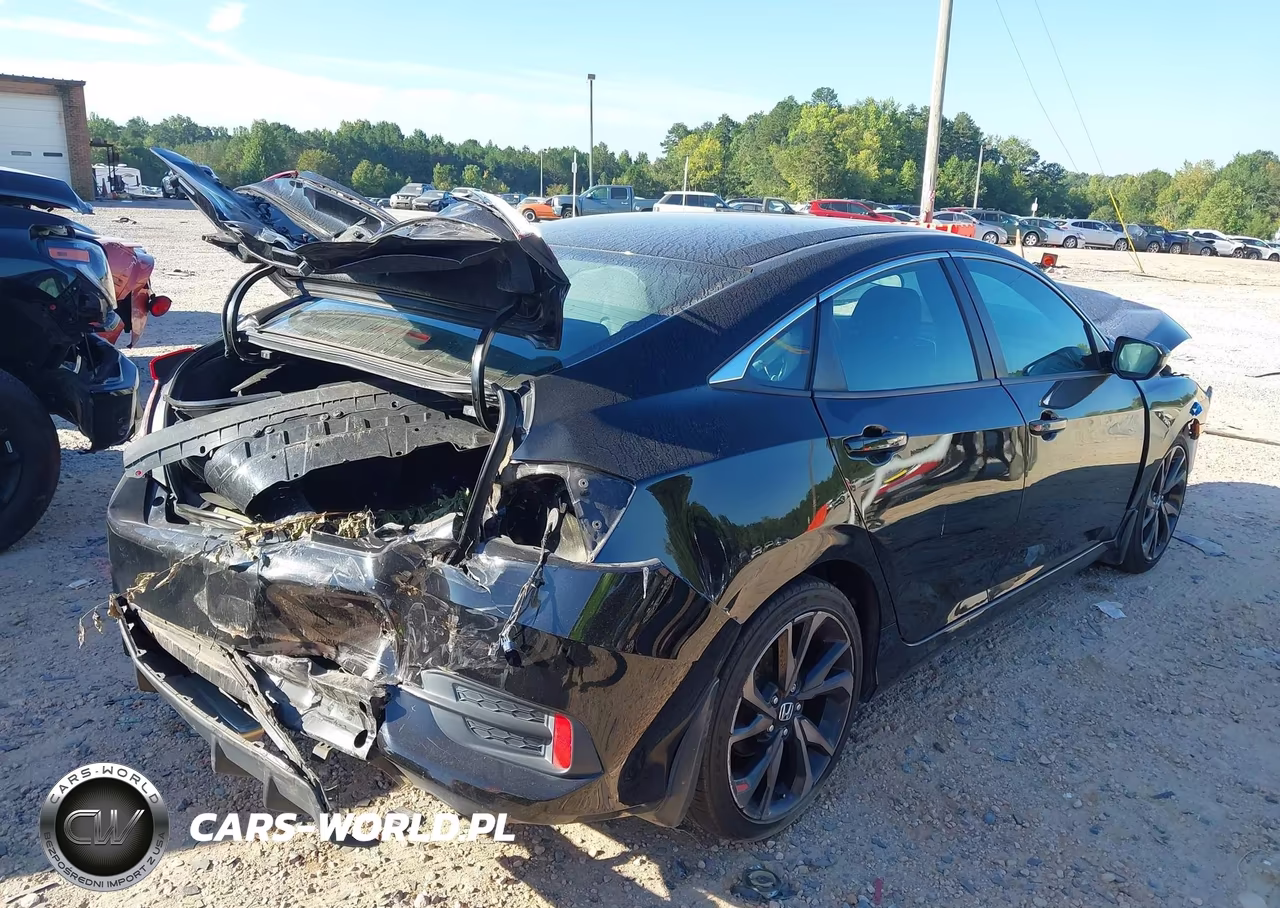 2020 Honda Civic Sport VIN:2HGFC2F84LH602346 - 4