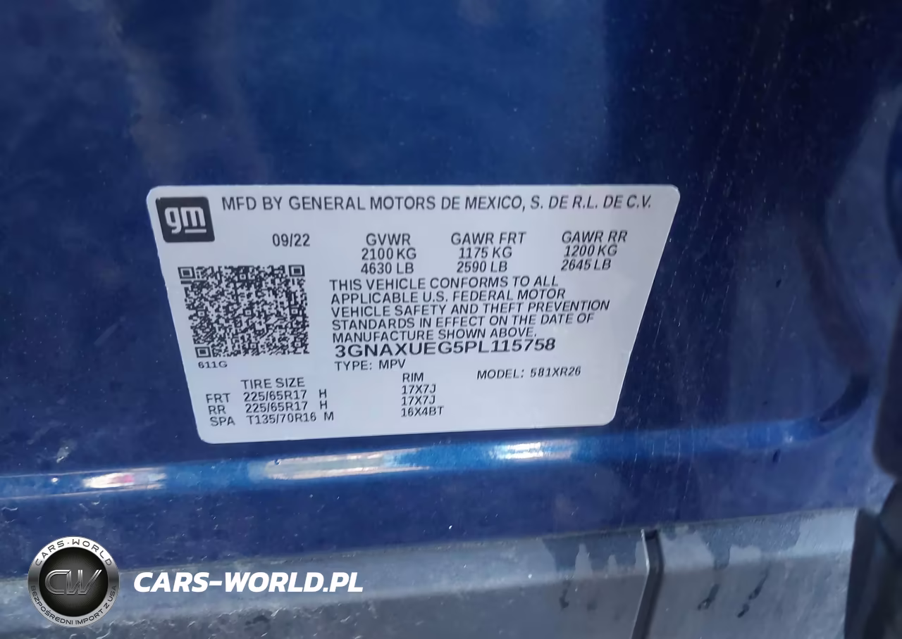 2023 Chevrolet Equinox Awd Lt VIN:3GNAXUEG5PL115758 - 9