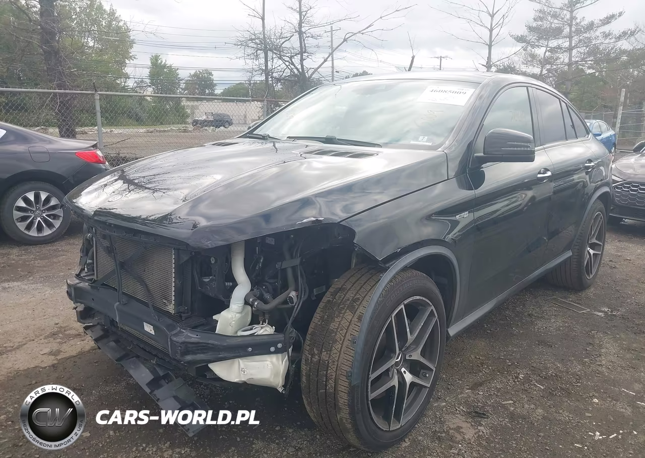 2017 Mercedes-Benz Amg Gle 43 Coupe 4Matic VIN:4JGED6EBXHA080173 - 2