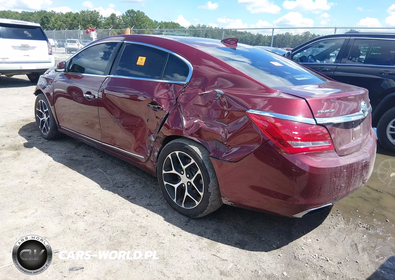 2016 Buick Lacrosse Leather VIN:1G4GB5G33GF129777 - 3