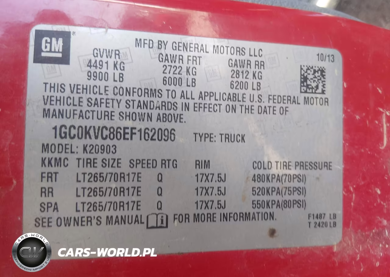 2014 Chevrolet Silverado 2500Hd Work Truck VIN:1GC0KVC86EF162096 - 9