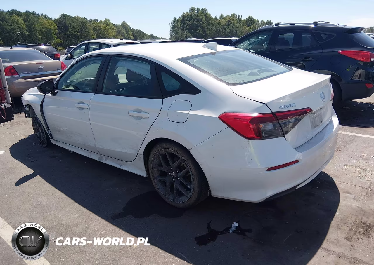 2022 Honda Civic Sport VIN:2HGFE2F57NH610931 - 3