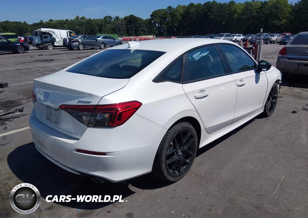 2022 Honda Civic Sport VIN:2HGFE2F57NH610931 - 4