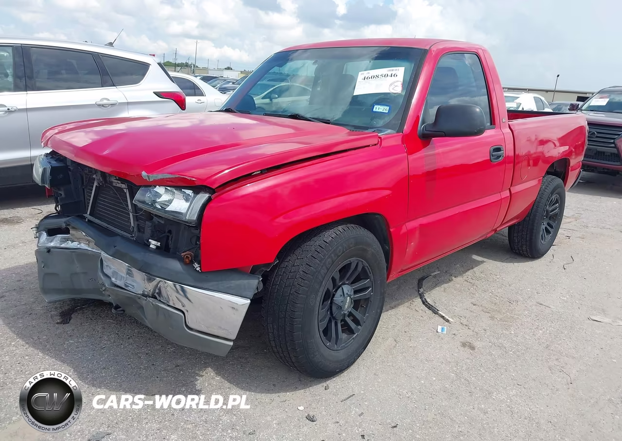 2005 Chevrolet Silverado 1500 Work Truck VIN:1GCEC14X65Z349886 - 2