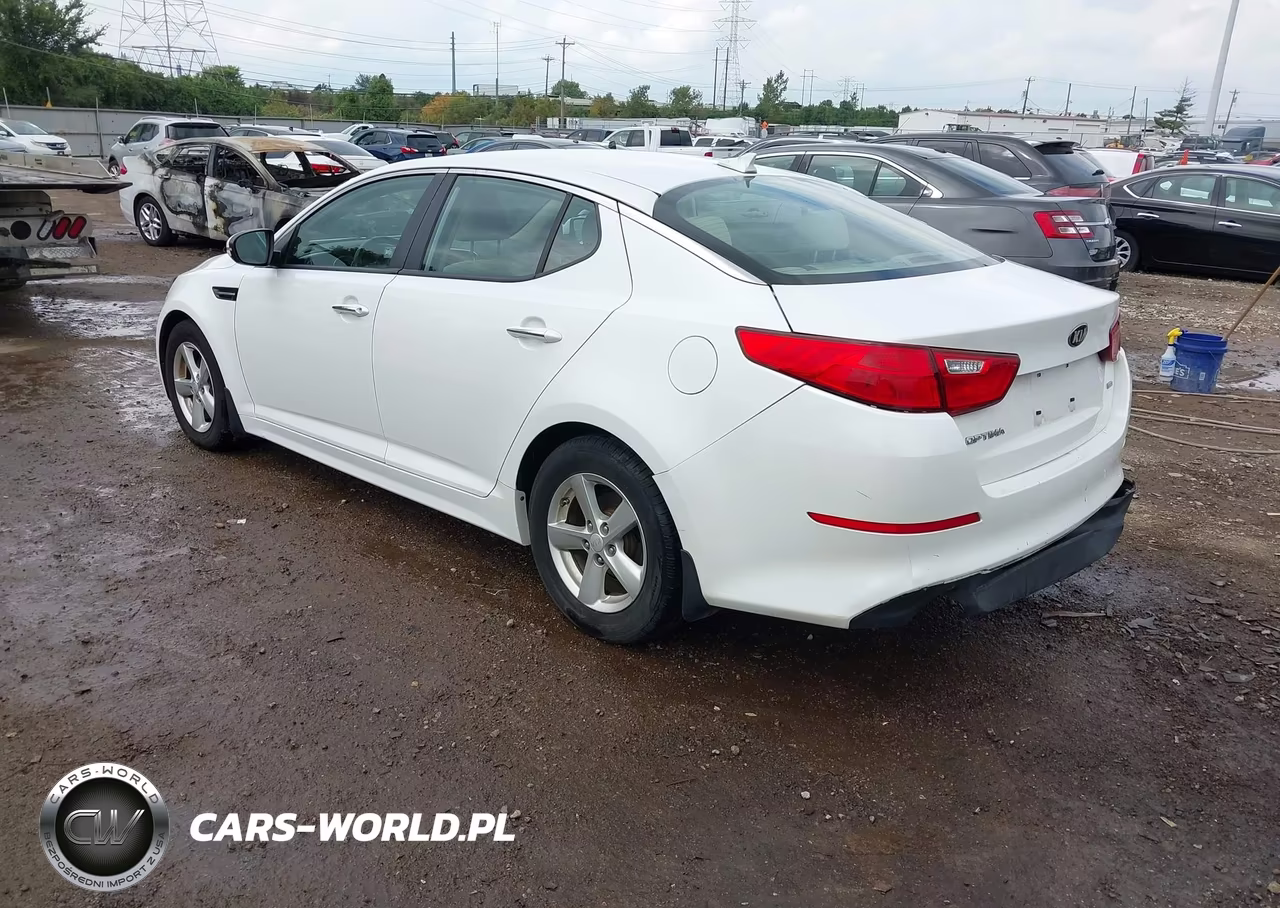 2015 Kia Optima Lx VIN:KNAGM4A75F5636721 - 3