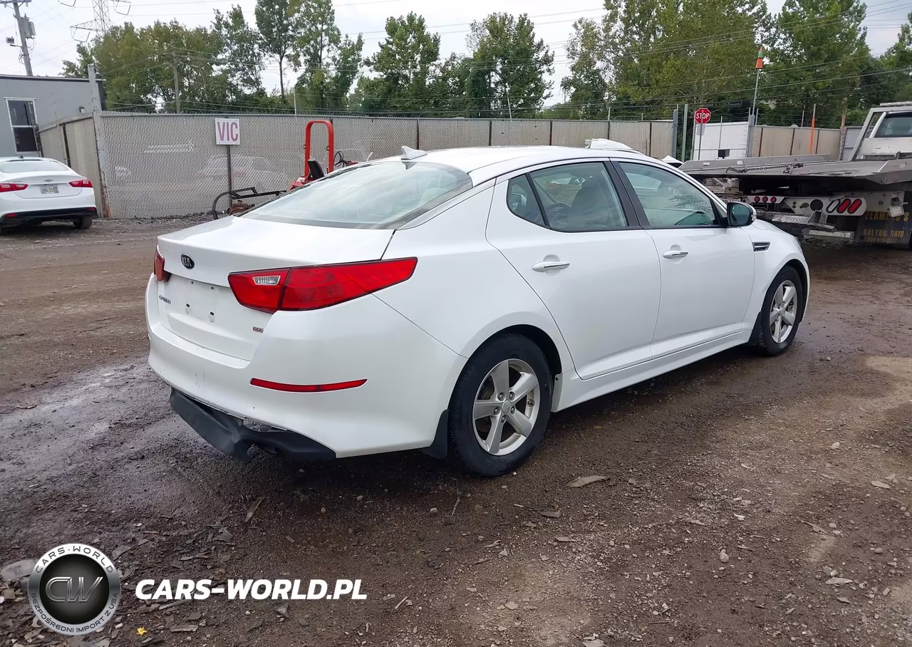 2015 Kia Optima Lx VIN:KNAGM4A75F5636721 - 4