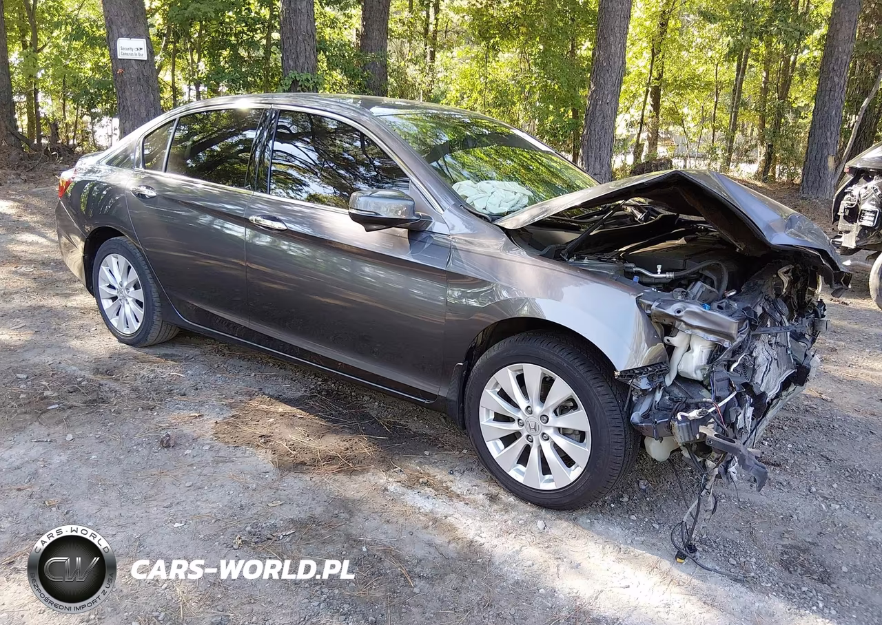 2014 Honda Accord Ex-L V-6 VIN:1HGCR3F85EA038537 - 1