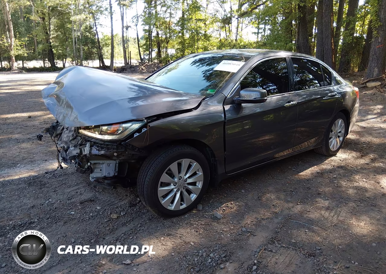 2014 Honda Accord Ex-L V-6 VIN:1HGCR3F85EA038537 - 2