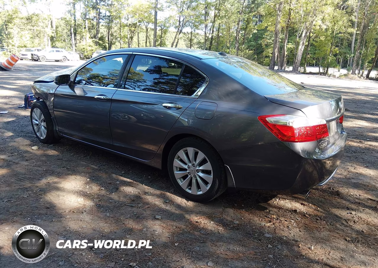 2014 Honda Accord Ex-L V-6 VIN:1HGCR3F85EA038537 - 3